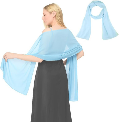 Stola damen festlich chiffon - stola,