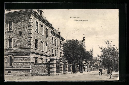 Karlsruhe ansichtskarte - karlsruhe,,