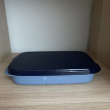 Tupperware Brotdose Sandwichdose 590 Ml & 120 Ml Blau Neu