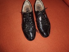 MEPHISTO Damen Sneaker in Gr. 7 US 9,5 schwarzes Lackleder wenig getragen TOP!!