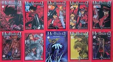 Hellsing Manga Band 1-10 komplett –  teils Neue Edition – guter Zustand