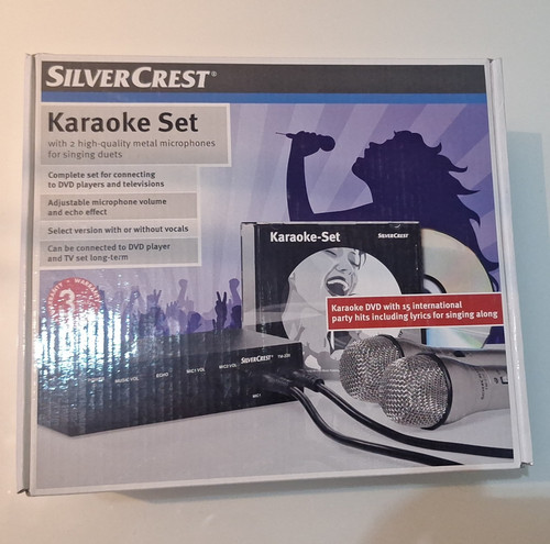 Silvercrest karaoke set - silvercrest, 2