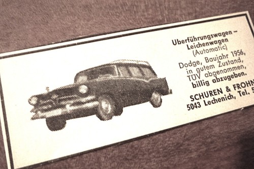 Oldtimer leichenwagen - oldtimer,