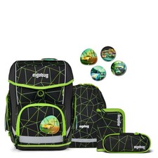 Ergobag Cubo "Lumi" - Schulranzen Set 5tlg. Modell 2025 CyBär Race *NEU*