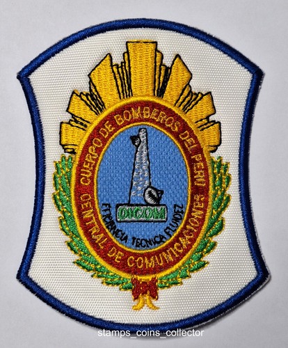 Peru abzeichen bomberos - peru, dicom