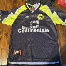 Borussia Dortmund BVB Trikot Nike Gr 164 Premier Vintage Deutscher Meister 95/96