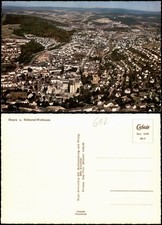 Ansichtskarte Siegen Luftaufnahme Luftbild mit Hüttental-Weidenau 1969