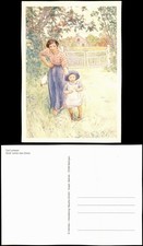 Künstlerkarte Künstler Carl Larsson Grüß' schön den Onkel 1990