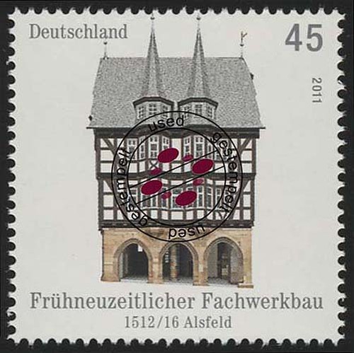 2861 fachwerkbauten rathaus - 2861,