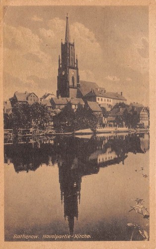 Rathenow havelpartie kirche - rathenow,