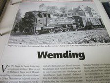  Bahnhof und Gleisplan Wemding