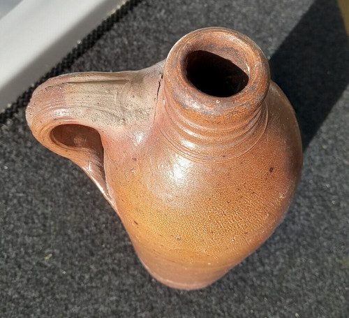 Antike tonflasche ems krone - tonflasche,