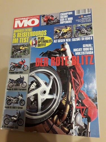 Zeitschrift motorradmagazin - zeitschrift,