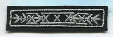 Feuerwehr Abzeichen Bayern handgestickt 50 Jahre 1 Stück (Fa64)