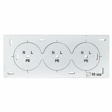 Bohrschablone zum Markieren