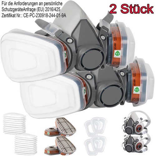 Stück atemschutz halbmaske - stück,