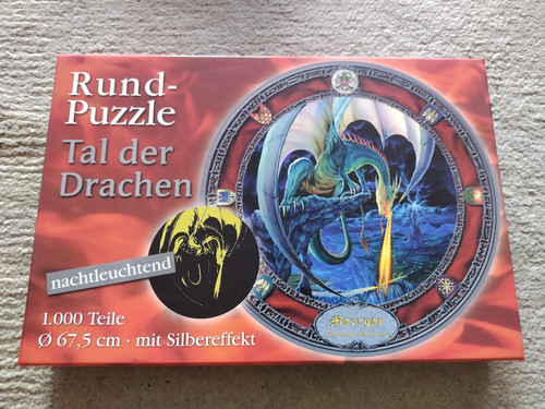 Rund puzzle 1000 - puzzle, teile