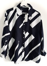 Bluse Print Hemdbluse Opus NEU