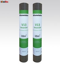 Dachpappe V 13 besandet mit