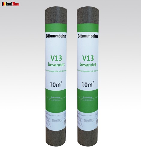 Dachpappe besandet mit - v,