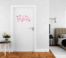 Aufkleber Name Tür Wunschname