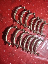 Schrankgriffe Metal gold matt * Lochabstand 9,5 cm *  14 Stück vorhanden