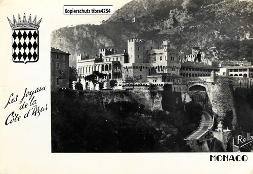 Postkarte monaco - -,