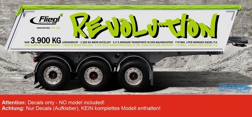 Truckmo decals fliegl - truckmo, trailer