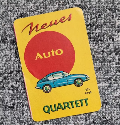 Neues auto quartett 631 8200 - neues,