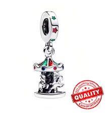 925 Silber Charms Armband Geschenk Damen Winter Weihnachten Schnee Engel Frau