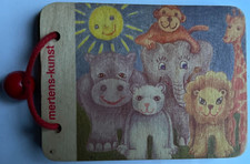 mertens-kunst Holzbuch Tiere