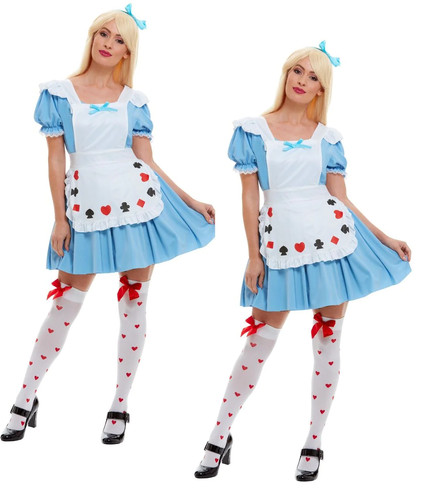 Sexy alice kostüm kartenspiel - alice,