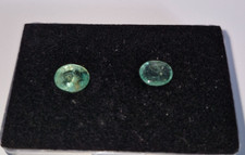 Natürlicher Grün Smaragd Paar - L 843