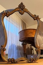 Große Vintage Wandspiegel mit