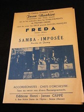 " Partitur Freda Samba