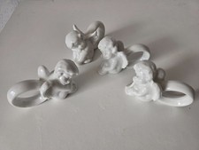 Serviettenringe mit Engelfiguren