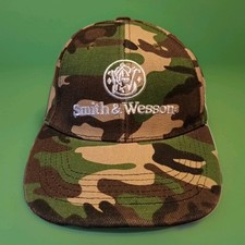 "SMITH & WESSON" Camouflage Baseball Cap. U.S. Army Tarnfarben. Polyester, Neu!