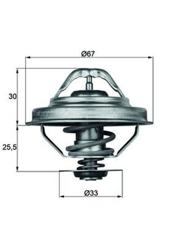 Mahle thermostat kühlmittel - mahle,