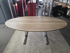 Konferenztisch oval 220x110