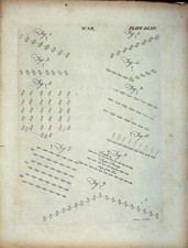 Original alter antiker Druck