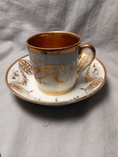 Biedermeier Ansbach Klösterle Kaffeetasse Tasse Andenkentasse handgemalt