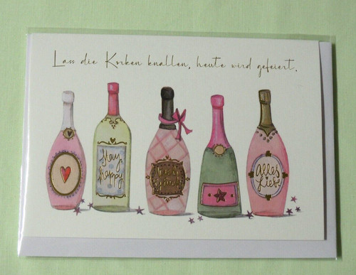 Klappkarten lass die - 1x,
