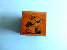 Motivstempel Felix auf Rollschuhe ca:35x35mm