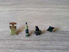 Pins Spirituosen:  Wodka - 4 verschiedene (Smirnoff, Puschkin, Gorbatschow)