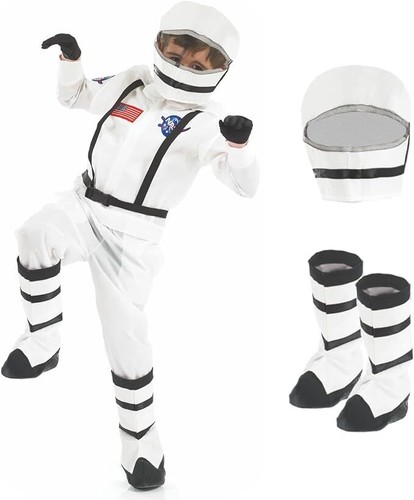 Weißes astronaut kostüm - weißes,