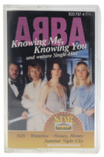 MC ABBA Knowing Me Knowing You Single Hits SOS Waterloo Kassette STAR Karussell