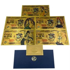 Fairy Tail 5x vergoldete