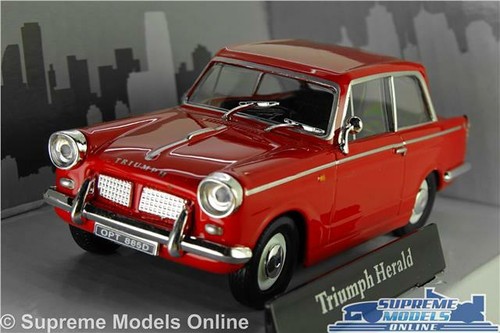 Triumph herald modellauto rot - triumph,