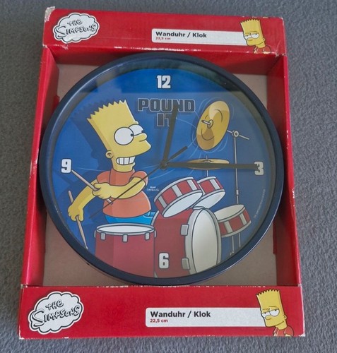 Simpsons wanduhr bart simpson - wanduhr,