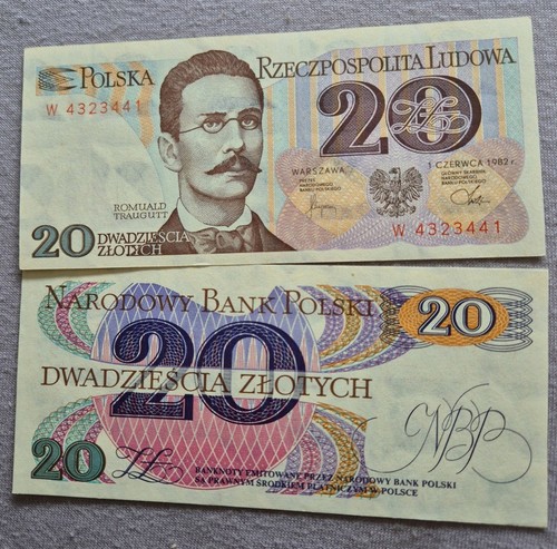 Banknoten polen 1982 149b - polen,